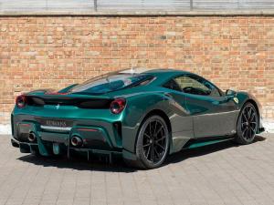 Ferrari 488 Pista 2020 года, в цвете Verde Scuro, Romans International