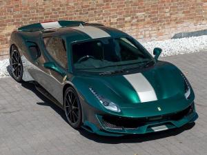 Ferrari 488 Pista 2020 года, в цвете Verde Scuro, Romans International