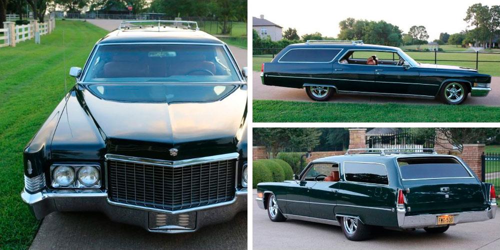 Cadillac DeVille 9-passenger Station Wagon by WISCO 1969 года, Bring A Trailer