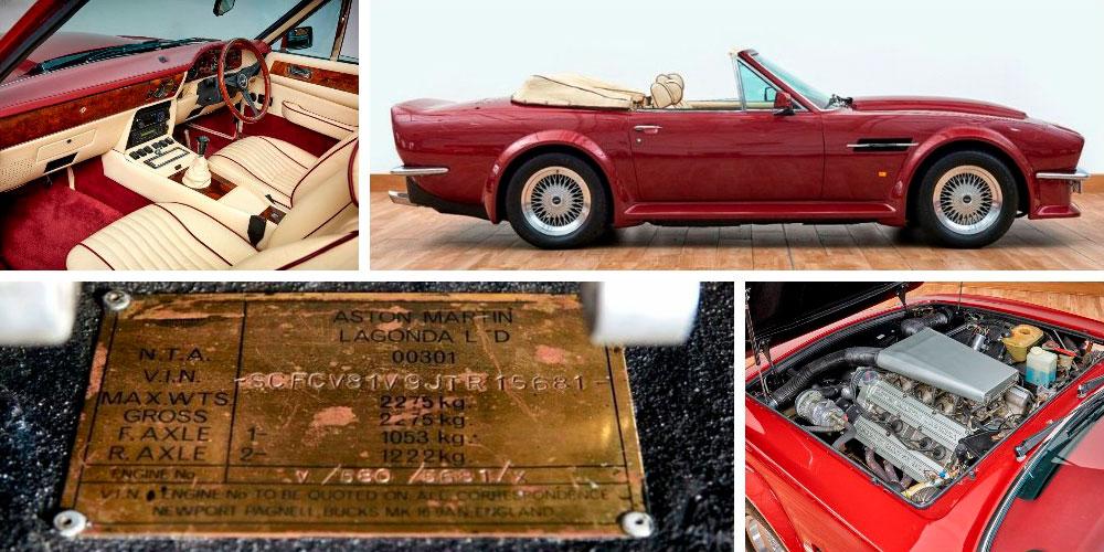 Aston Martin V8 Vantage Volante X-Pack 1988 года