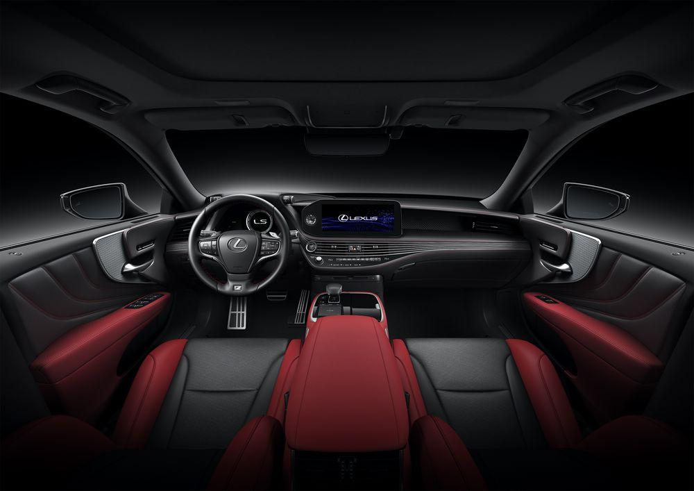 Lexus LS500 F-Sport 2020 года