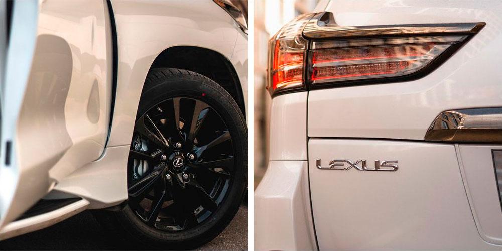Lexus LX570 Black Vision 2020 года