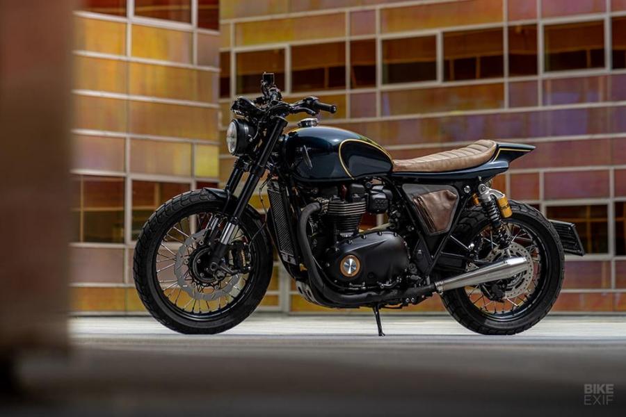 Triumph street hot sale twin custom