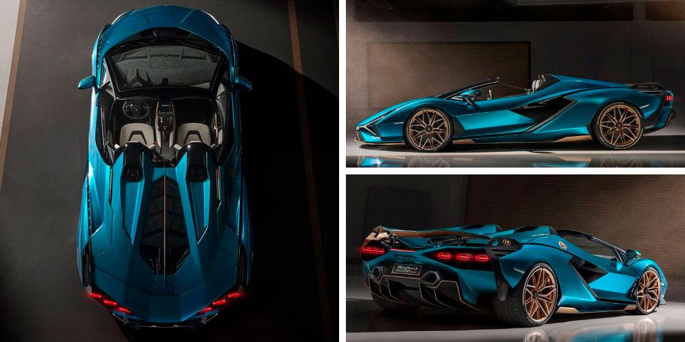 Lamborghini Sian Roadster 2020 года