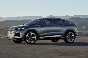 Audi Q4 Sportback e-tron Concept 2020 года