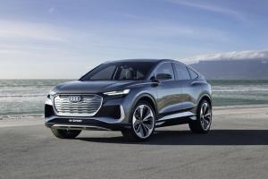 Audi Q4 Sportback e-tron Concept 2020 года