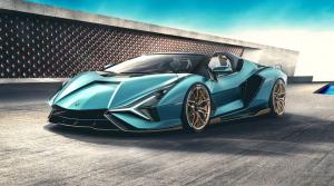 Lamborghini Sian Roadster 2020 года