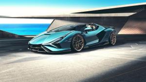Lamborghini Sian Roadster 2020 года