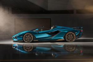 Lamborghini Sian Roadster 2020 года