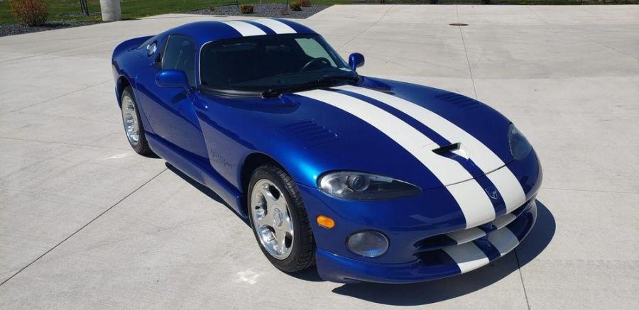 Dodge Viper GTS 1996 года с низким пробегом станет замечательный предметом коллекционирования