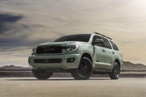 Toyota Sequoia TRD Pro 2020 года в цвете Lunar Rock