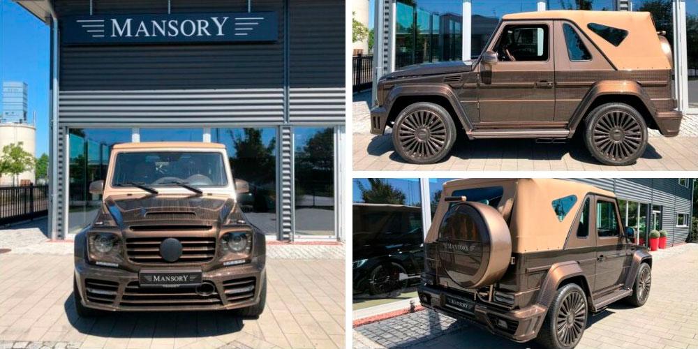 Mercedes-Benz G500 Cabriolet Speranza by Mansory 2012 года