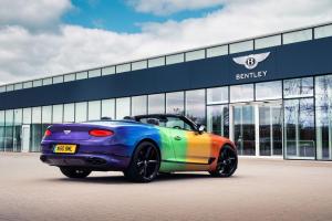 Bentley Continental GT Convertible First Edition Rainbow Hero 2020 года