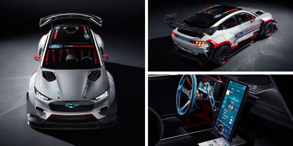 Ford Mustang Mach-E 1400 Prototype 2020 года
