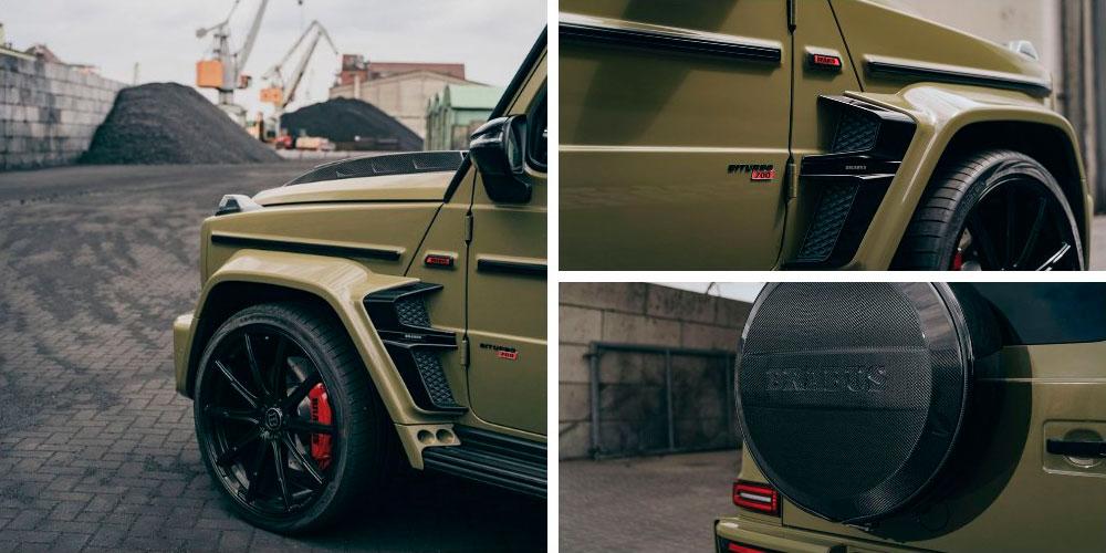 Mercedes-AMG G63 700 Widestar by Brabus & Fostla.de 2020 года