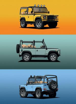 Land Rover Defender NAS-E 4x4 by Twisted 2020 года