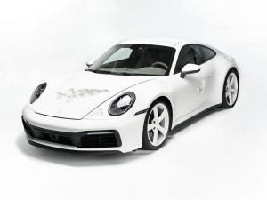 Porsche 911 Carrera 4S Crystal Eroded Art Car by Daniel Arsham 2020 года