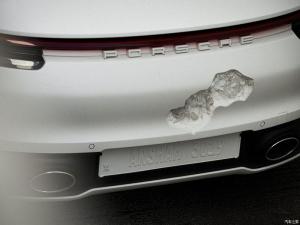 Porsche 911 Carrera 4S Crystal Eroded Art Car by Daniel Arsham 2020 года