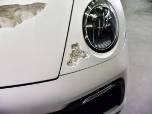 Porsche 911 Carrera 4S Crystal Eroded Art Car by Daniel Arsham 2020 года