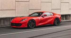 Выглядит ли Ferrari 812 Superfast лучше с новыми дисками и заниженной подвеской?