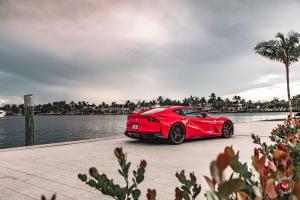 Ferrari 812 Superfast on Vossen Wheels
