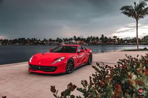 Ferrari 812 Superfast on Vossen Wheels