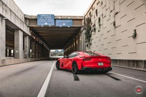 Ferrari 812 Superfast on Vossen Wheels