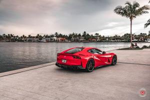 Ferrari 812 Superfast on Vossen Wheels