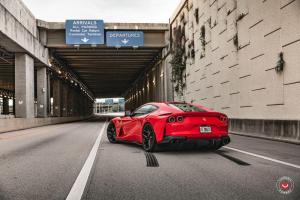 Ferrari 812 Superfast on Vossen Wheels