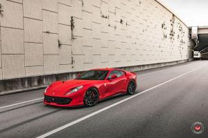 Ferrari 812 Superfast on Vossen Wheels