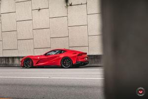 Ferrari 812 Superfast on Vossen Wheels