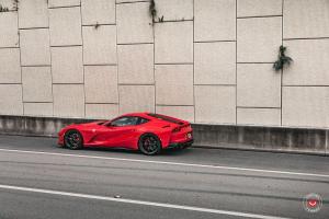 Ferrari 812 Superfast on Vossen Wheels