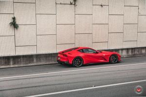 Ferrari 812 Superfast on Vossen Wheels