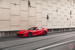 Ferrari 812 Superfast on Vossen Wheels