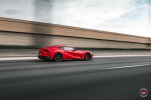 Ferrari 812 Superfast on Vossen Wheels