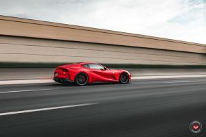 Ferrari 812 Superfast on Vossen Wheels