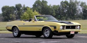 Ford Mustang Convertible 1973 год.