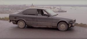 Кадр BMW 520i E34 из фильма "жмурки"