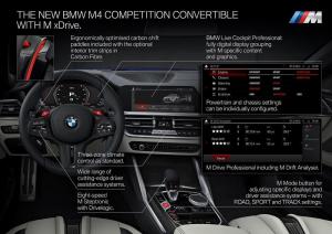 управление BMW M4 Competition
