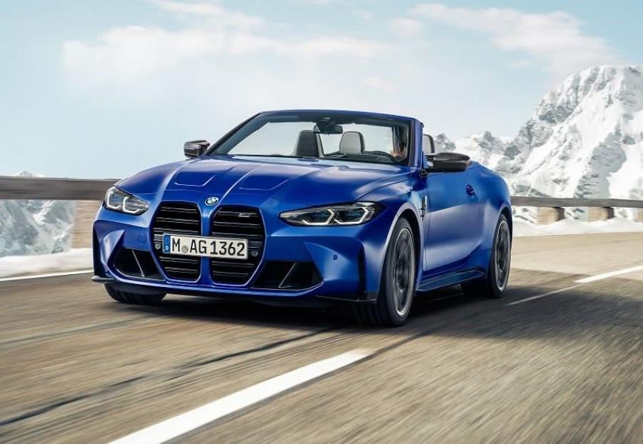 Новая модель кабриолета BMW M4 Competition