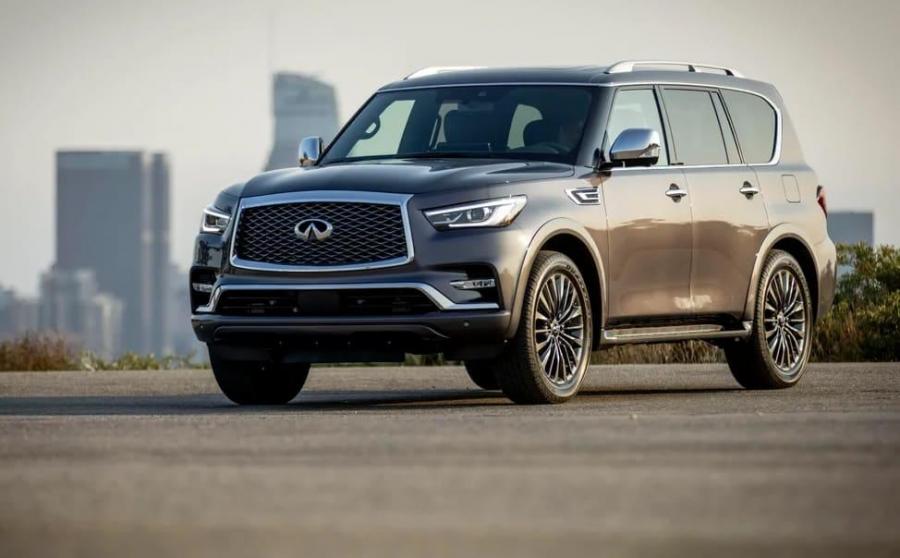 2022 Infiniti QX80 обновлен 12,3-дюймовым дисплеем InTouch