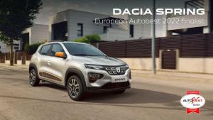 Dacia Spring в финале европейского конкурса «Auto Best» 2022