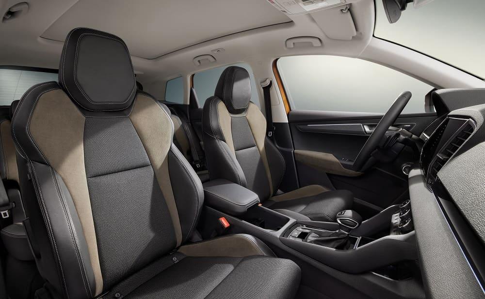 интерьер Skoda Karoq