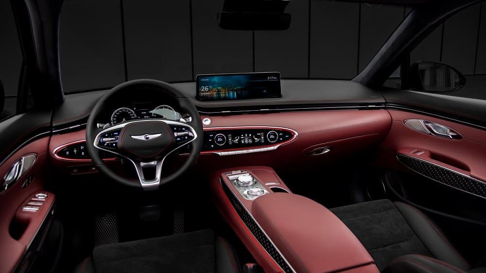 интерьер кроссовера Genesis GV70 2021
