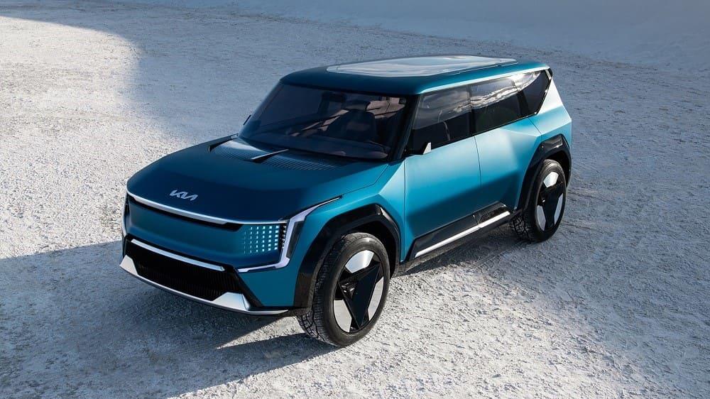 Электрический внедорожник KIA EV9 2022