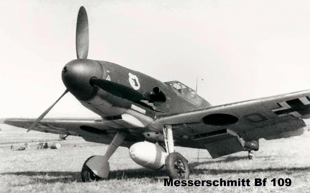 самый известный истребитель Германии Messerschmitt Bf 109