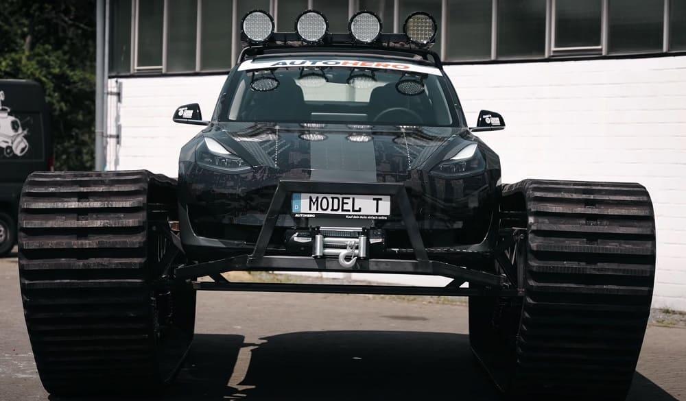 Танк Tesla Model 3