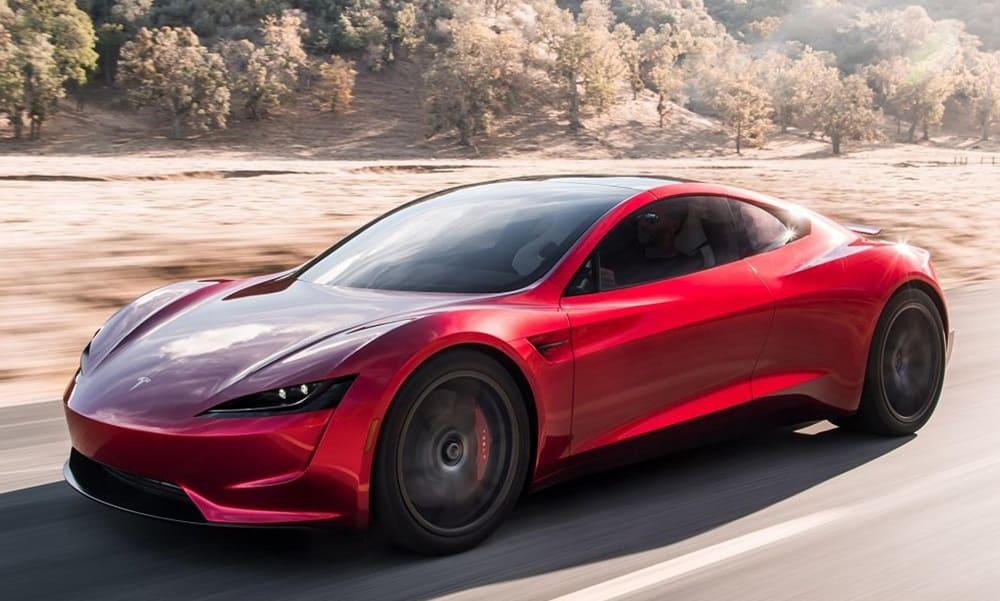 Спортивный электрокар Tesla Roadster