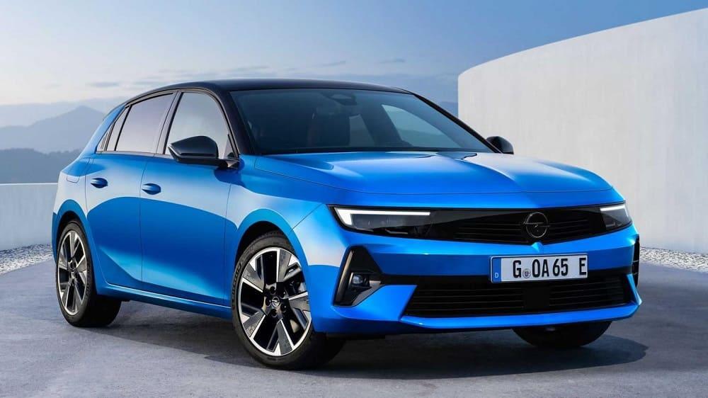 новый Opel Astra Electric