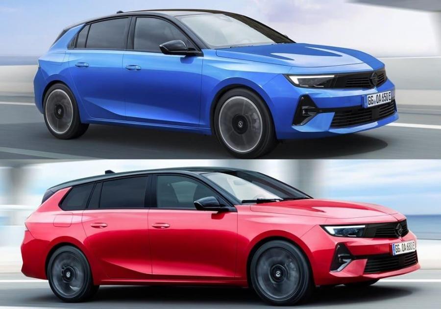 Электрический Opel Astra в продаже с 2023